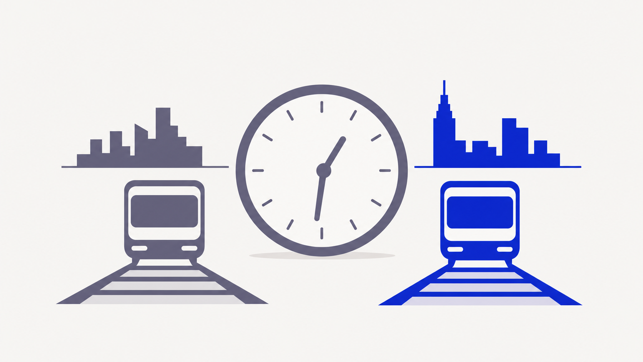 Commute Reality: Why Train Minutes Are Not Equal